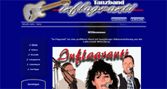 Desktop Screenshot of inflagranti-wb.de